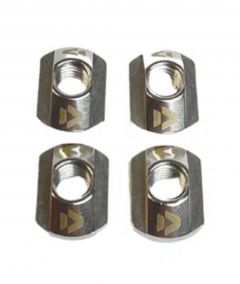 Duotone TrackNut Stainless Steel (4pcs