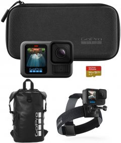GoPro HERO13 Black Bundle + Head Strap & Backpack