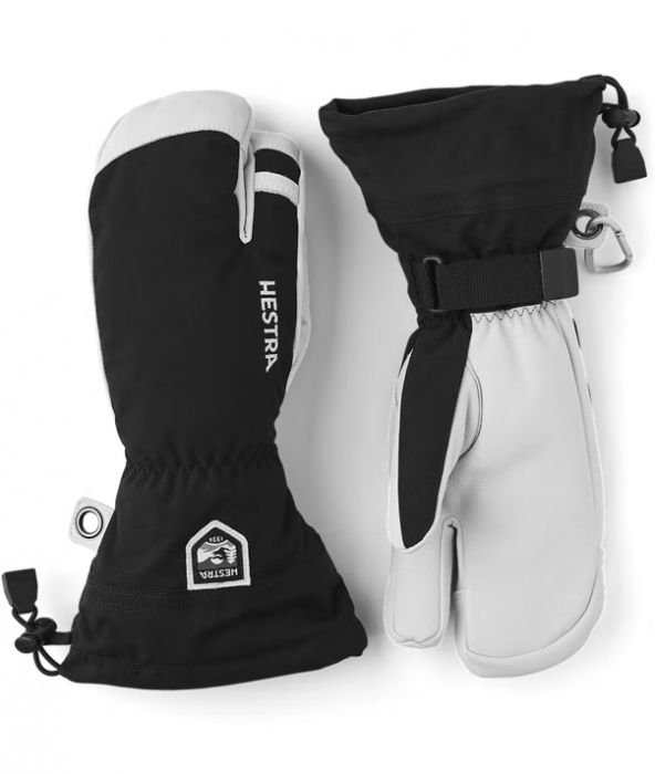Hestra Army Leather Heli Ski 3 Finger